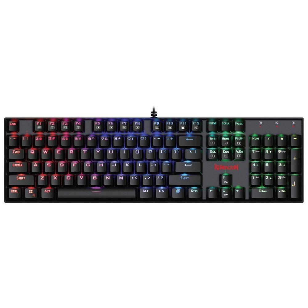 Teclado Mecânico Gamer Redragon Mitra, RGB, Switch Outemu Brown, ABNT2, Preto - K551RGB-1 (PT-BROWN) - foto 5