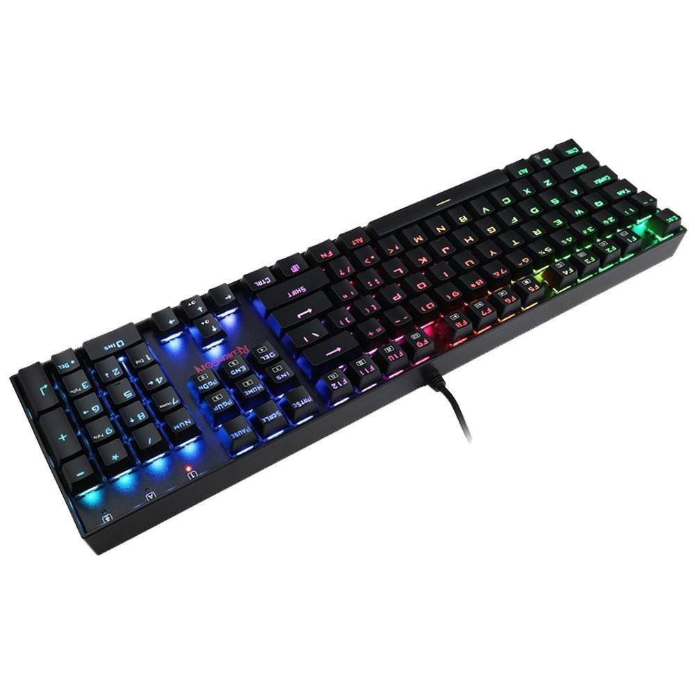 Teclado Mecânico Gamer Redragon Mitra, RGB, Switch Outemu Brown, ABNT2, Preto - K551RGB-1 (PT-BROWN) - foto 4