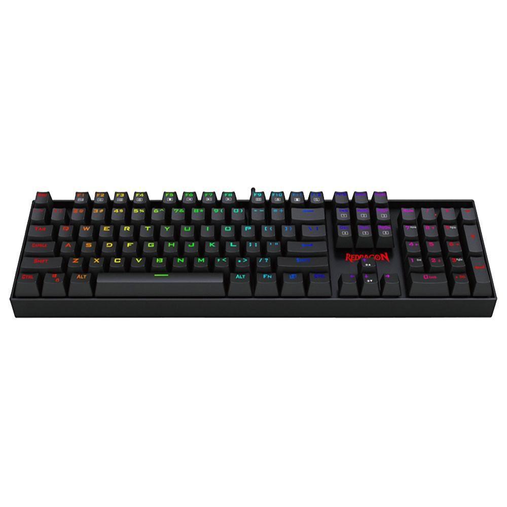 Teclado Mecânico Gamer Redragon Mitra, RGB, Switch Outemu Brown, ABNT2, Preto - K551RGB-1 (PT-BROWN) - foto 3