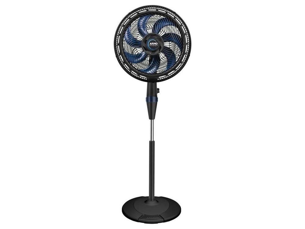 Ventilador de Coluna Arno VE7C X-treme 40CM 7 Pás Preto e Azul 127V