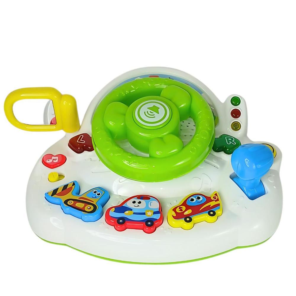 Volante Baby Musical Infantil Com Luz e Som Interativo - Castela