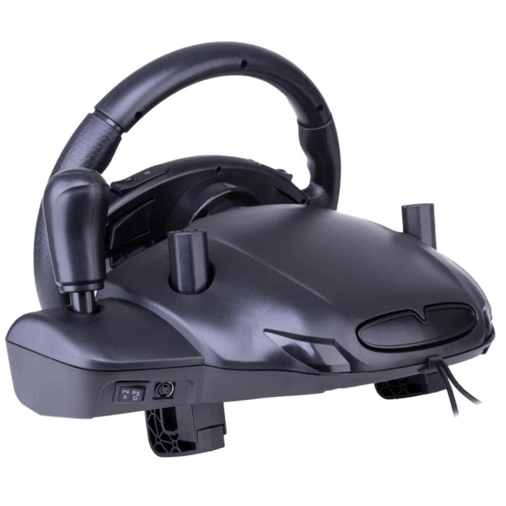 Volante Force Driving Dazz Compatível com PC PS5 e Xbox Com Pedais e Vibração