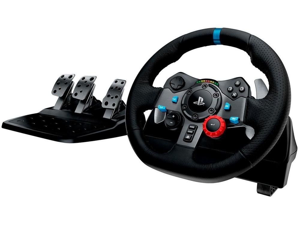 Volante Logitech G29 Driving Force para PS5, PS4, PS3 e PC - 941-000111