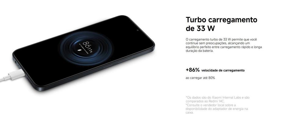 Xiaomi Redmi 15C 256GB 8GB Versão Global 50MP Câmera 120Hz Bateria de 6000mAh Dual SIM Chip Custo Benefício - foto 3