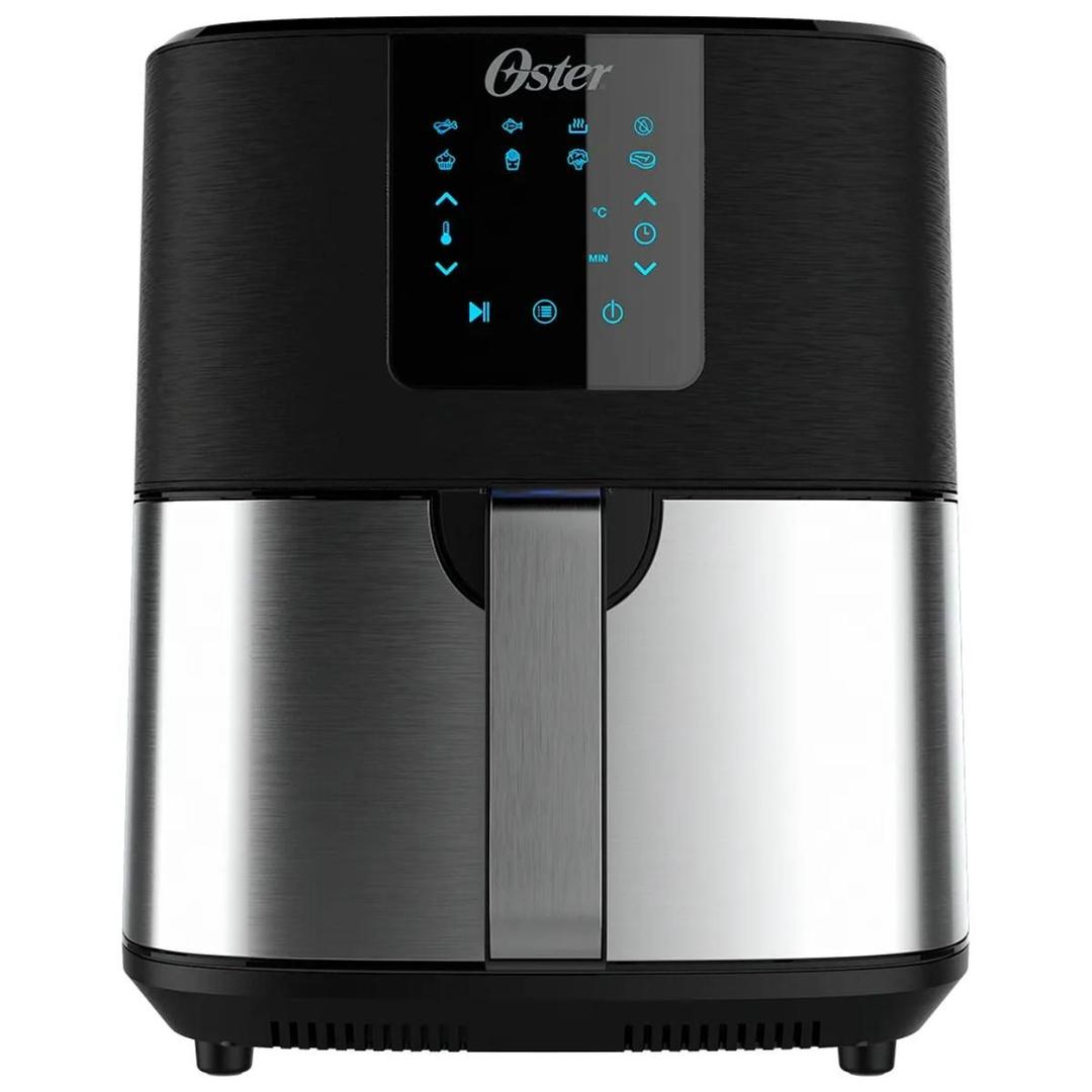 Fritadeira Ultra Digital 2 em 1 OFRT650 4,8L Inox Sem Óleo C/ Painel Touch Oster 220V