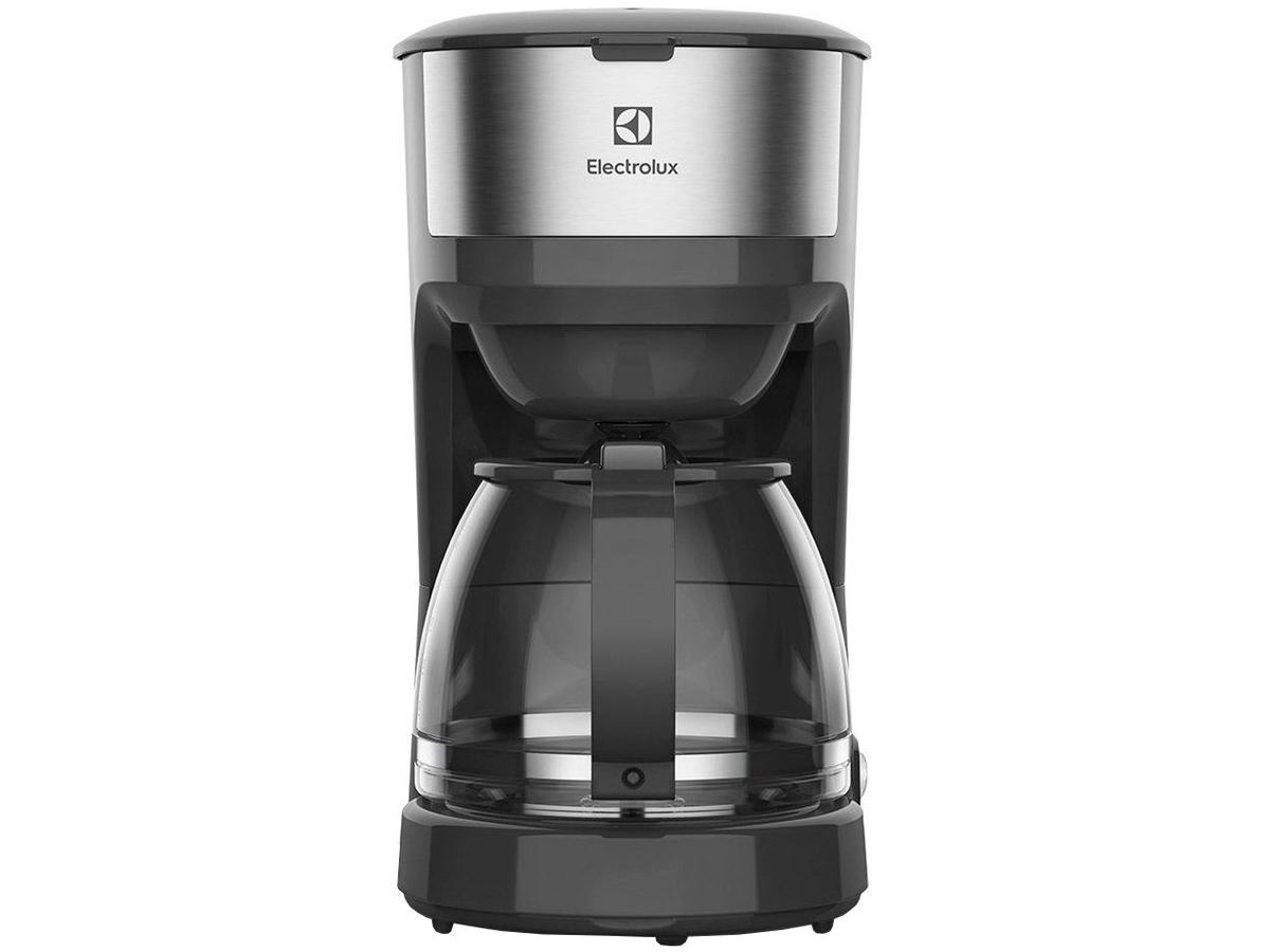 Cafeteira Elétrica Electrolux 30 Xícaras Efficient Função Manter Aquecido Cor Inox Preta (ECM20)