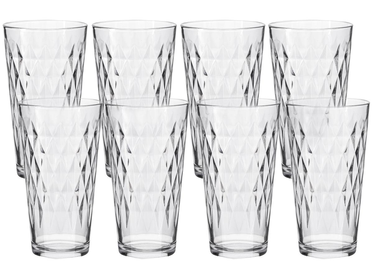 Jogo de Copos de Vidro 8 Peças 350ml Nadir Vitrage