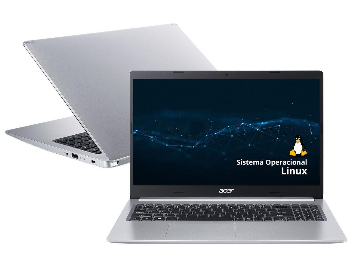 Notebook Acer Aspire 5 A515-45-R478 AMD Ryzen 5 16GB 15,6” Full HD Linux NX.AYDAL.00R