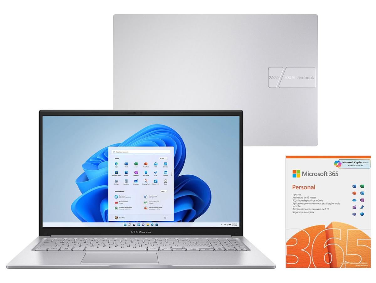 Notebook ASUS Vivobook 15 Intel Core i5 8GB RAM
