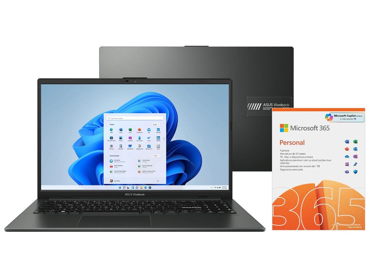 Notebook ASUS Vivobook Go 15 AMD Ryzen 5