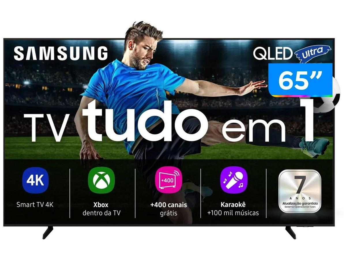 Smart TV 65 Polegadas QLED 4K Samsung - QN65Q7FAA