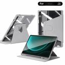 360 graus Capa Rotativa Para Tablet Samsung Galaxy S11 S10 S9 S8 S7 FE Lite A9 A11 plus 14.6 12.4 11 - NONE - foto 3