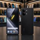 Aparelho Xiaomi Poco X8 Pro Max Preto 512 Gb 24gb De Ram 5G Tela 2772x1280px Top De Linha - foto 2