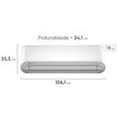 Ar-Condicionado Electrolux Inverter 18.000 BTUs Color Adapt Frio (JI18F/JE18F) - foto 2