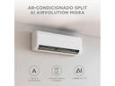 Ar Condicionado Split 9000 BTUs Inverter AI AirVolution Frio Midea - foto 3