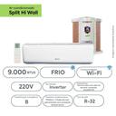 Ar Condicionado Split Hi Wall - Inverter R-32 - Gree - G-Top Auto - 9.000 BTUs - Frio - 220V Monofásico - foto 2