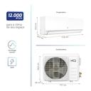 Ar Condicionado Split HQ Hi Wall Inverter 12.000 BTU/h Frio Monofásico Branco VIHT12CO3S2S713 220V - foto 3