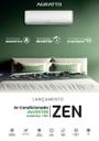 Ar Condicionado Split Inverter 24000 Btus Agratto Zen Top Frio 220V ZICST24F02 - foto 2