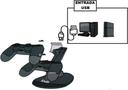 Base Carregador Duplo Arcade P Controle Playstation Ps4 Kingo KG219 - foto 2