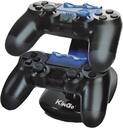 Base Carregador Duplo Arcade P Controle Playstation Ps4 Kingo KG219 - foto 4