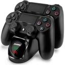 Base de carregamento dupla para controle sem fio Playstation 4 PS4 Slim, Pro - foto 1
