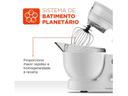 Batedeira Planetária Mondial Branco e Inox 700W - foto 4