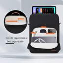 Bolsa Case Compatível Tablet Samsung Ipad MacBook Pro Air M3 M1 Compartimentos Organizados, Alça... - foto 2