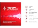 Caixa de Som Amvox ACA 1000 NEWX 1000W RMS 2 Woofers 8 Bivolt SFM - foto 4