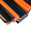 Caixa Sanfonada Laranja Linha Pro 5 Gavetas com Alça Tramontina - TRAMONTINA PRO - foto 5