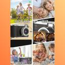 Câmera digital com zoom 4K 8x, adequada para fotografia estudantil, compacta de 48MP, tela flip selfie de 180 - foto 4
