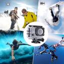 Câmera filmadora esportiva 4k ultra HD prova dágua wifi Go Cam esportes radicais Vlogs e viagens Original... - foto 3