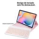 Capa Com Teclado Magnético Para Samsung Galaxy Tab A11 8.7 Polegadas 2025 SM-X133 SM-X135 - NONE - foto 4