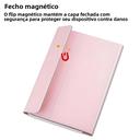 Capa Com Teclado Magnético Para Samsung Galaxy Tab A11 8.7 Polegadas 2025 SM-X133 SM-X135 - NONE - foto 3