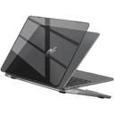 Capa Dura Transparente Preta Para MacBook Air 13.6, MacBook pro 13 M1 M2, 12, 14, 16 M5, Macbook Neo - foto 2