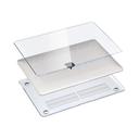 Capa Dura Transparente Preta Para MacBook Air 13.6, MacBook pro 13 M1 M2, 12, 14, 16 M5, Macbook Neo - foto 1
