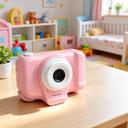 Capture a Magia! Câmera Digital Infantil Rosa HD Filma e Fotografa - Presente Perfeito Crianças - foto 3