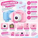 Capture a Magia! Câmera Digital Infantil Rosa HD Filma e Fotografa - Presente Perfeito Crianças - foto 2