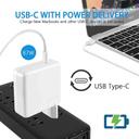 Carregador de alimentação USB C compatível com MACBOOK 13/15 polegadas após 2016 funciona com até 87W - foto 4