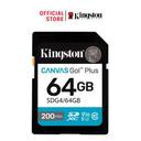 Cartão de memória Kingston, SDXC Canvas Go Plus, 64GB, Gen4, 200MB/s - SDG4/64GB - foto 1