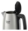 Chaleira eletrica philips walita 1,7l inox hd9350/91 110v - foto 2
