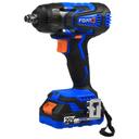 Chave de Impacto 1/2 Pol. 20V 2Ah 350Nm Variável e Reversível com Carregador Rápido Compacto - FORTG - foto 2