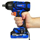 Chave de Impacto 1/2 Pol. 20V 2Ah 350Nm Variável e Reversível com Carregador Rápido Compacto - FORTG - foto 4