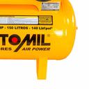 Compressor de Ar Air Power 15 Pés 3HP 150 Litros Mono 110/220V Bivolt Motomil - foto 5