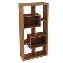 Estante Multiuso Vertical ou Horizontal 159CMX 78cm E1712 Marrom/Amêndoa - Tecno Mobili - foto 2