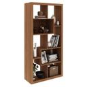 Estante Multiuso Vertical ou Horizontal 159CMX 78cm E1712 Marrom/Amêndoa - Tecno Mobili - foto 4