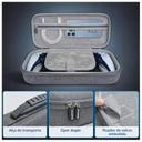 Estojo Capa bag Case Para Ps Portal Playstation PS5 + Película De Vidro 3D - foto 2