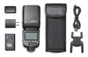 Flash godox para canon v860 iii ttl luz modelagem + bateria - foto 2