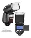 Flash godox para canon v860 iii ttl luz modelagem + bateria - foto 4