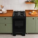 Fogão de Piso 4 Bocas Atlas Tropical Top Glass Preto Bivolt ,Mesa de Vidro, Acendimento Automático e Forno 48L - foto 4