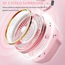Fone de ouvido para jogos Ozeino para PC, PS4, PS5, Xbox com 7.1 Sound Pink - foto 4